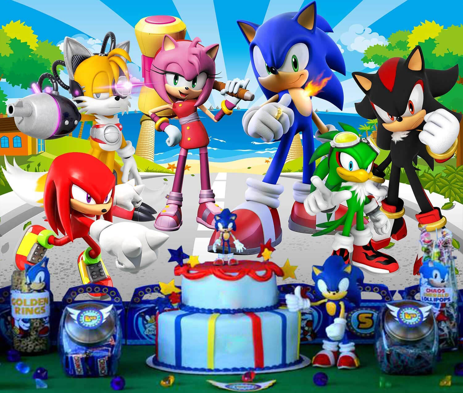 Anniversaire thème Sonic avec animateur enfant à Paris, île de France