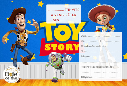 carton-invitation-Toy-story-Etoile-de-Reve