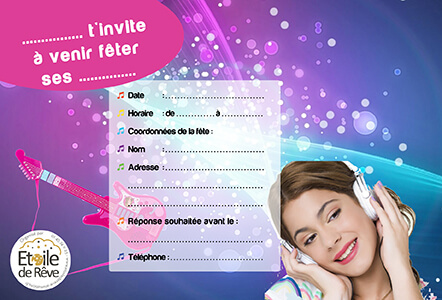 Carton Invitation Anniversaire Gratuit Etoile De Reve Animations Carton Invitation Anniversaire Gratuit Etoile De Reve Animations