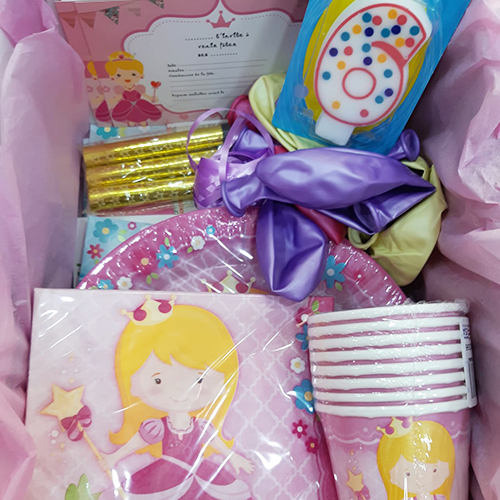 box anniversaire Princesse