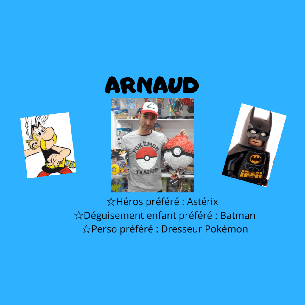 Arnaud animateur anniversaire enfant