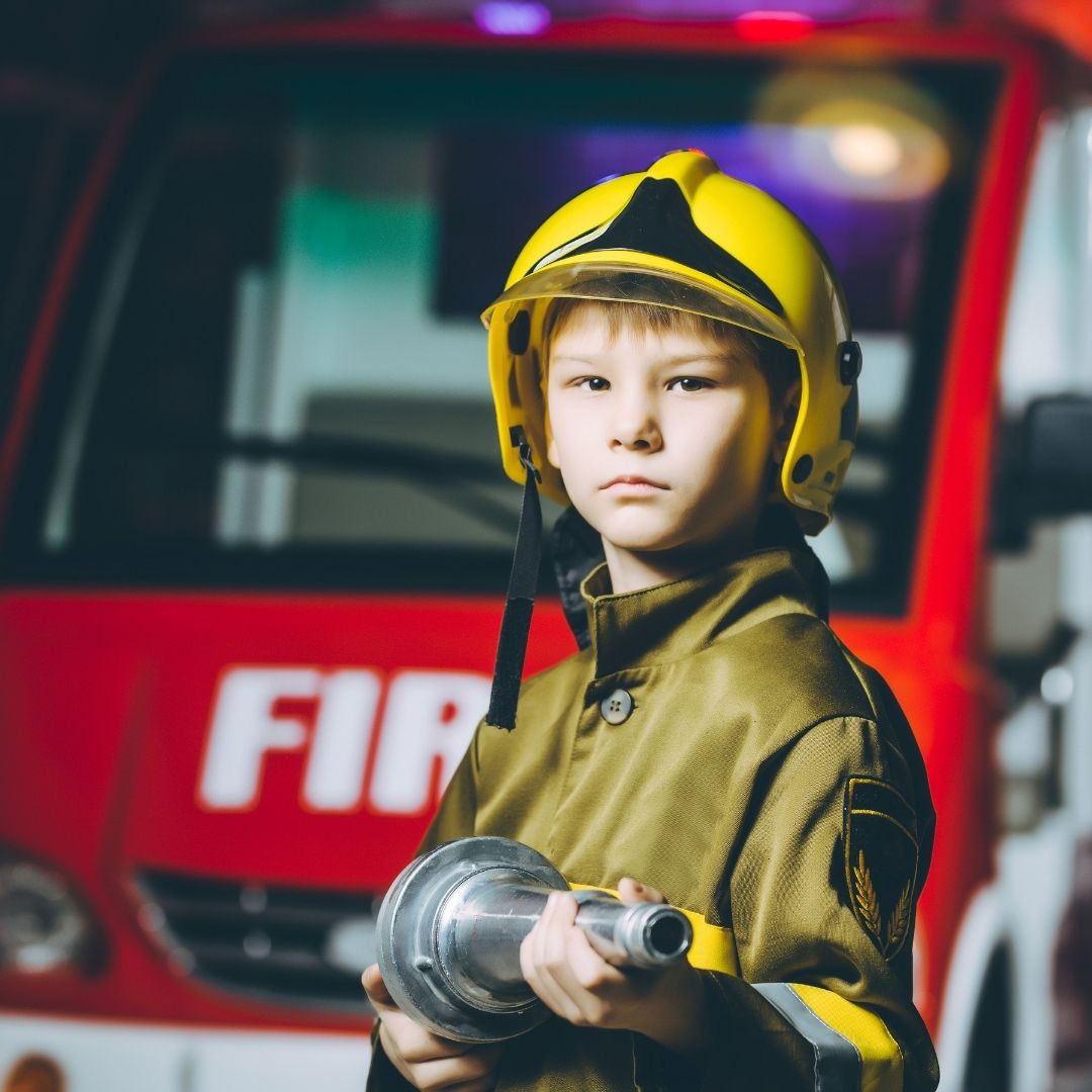 anniversaire enfant pompier et film vaillante